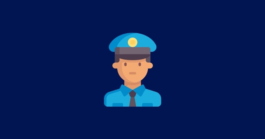 Carta de presentación de agente de policía 1 agente de policia